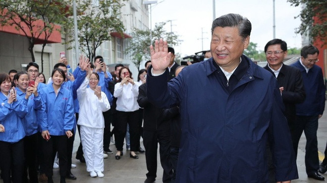  Ông Tập Cận Bình cũng chỉ trích cả một số quan chức Trung Quốc - Ảnh: Xinhua