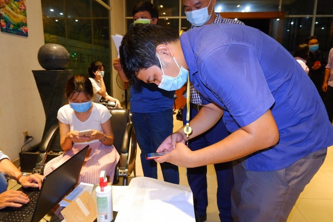 Cơ quan chuyên môn truy vết những người liên quan tại tòa nhà