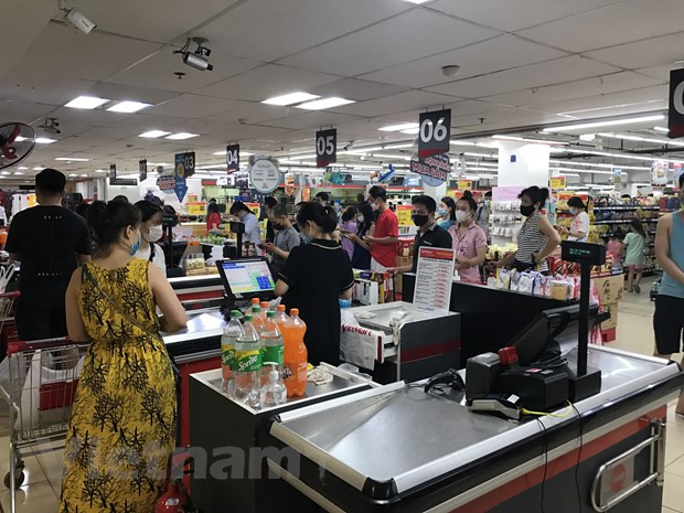 Lãnh đạo Bộ Công Thương yêu cầu các đơn vị chức năng xây dựng phương án bảo đảm cung ứng đủ nguồn hàng, bình ổn giá. (Ảnh: Đức Duy/Vietnam+)