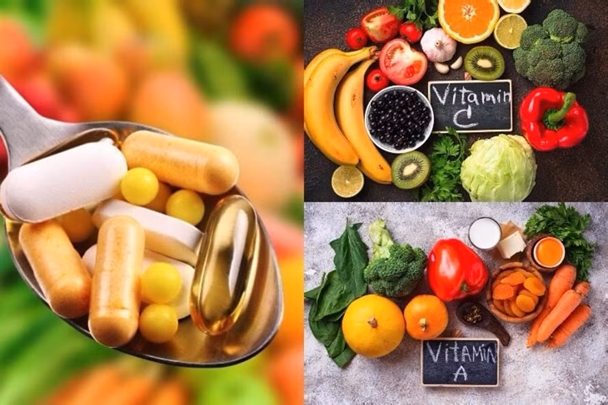 Healthline đã đưa ra gợi ý về 4 loại vitamin mà bạn nên bổ sung thường xuyên để có một làn da tươi tắn, khỏe mạnh. Ảnh đồ họa: Minh Anh