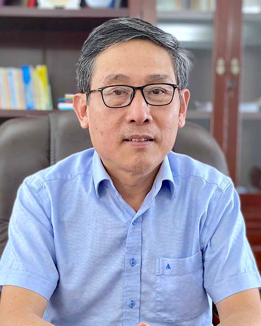 Ông Lê Duy Định. Ảnh: Hồng Thi Ông Lê Duy Định. Ảnh: Hồng Thi