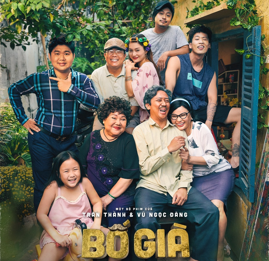 Poster phim điện ảnh Bố già. ẢNH CHỤP MÀN HÌNH