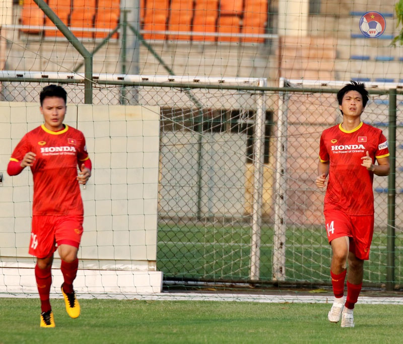 Quang Hải cũng đã trở lại. Ảnh: VFF Quang Hải cũng đã trở lại. Ảnh: VFF
