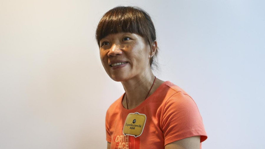  Cô giáo người Hồng Kông Tằng Yến Hồng - Ảnh chụp màn hình The Times