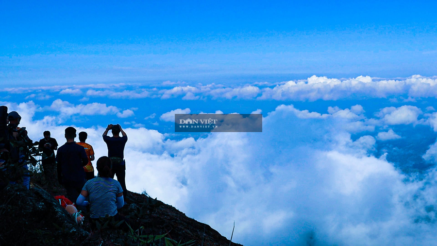 Các bạn trẻ vô cùng thích thú và đang.... săn mây
