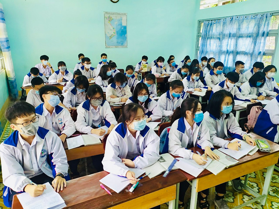 Sở GD-ĐT vừa điều chỉnh lịch kiểm tra học kỳ II năm học 2020-2021 do dịch bệnh Covid-19 diễn biến phức tạp. Ảnh: Mộc Trà