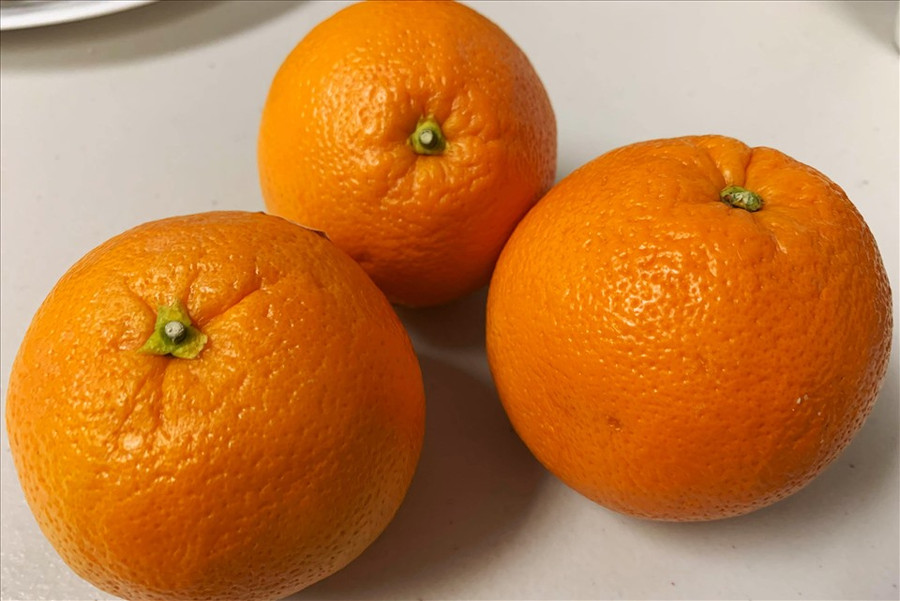 Cam chứa nhiều vitamin C, mang lại nhiều lợi ích cho sức khỏe. Ảnh: Thanh Ngọc.