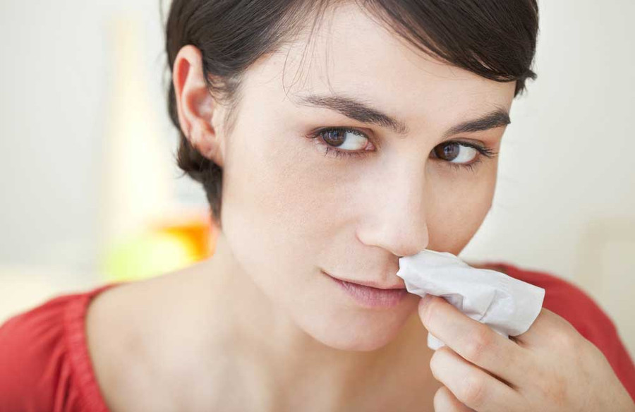 Chảy máu cam thường xuyên. ẢNH: SHUTTERSTOCK