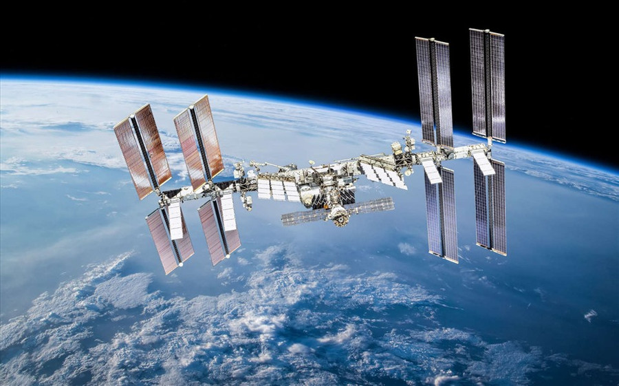 Trạm Vũ trụ Quốc tế ISS. Ảnh: NASA