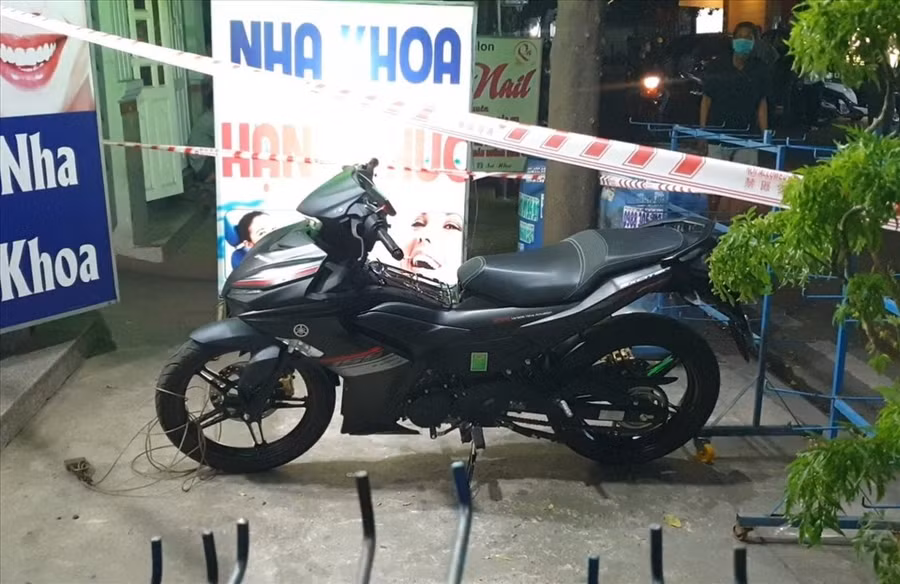  Hiện trường vụ án. Ảnh: Dương Bình