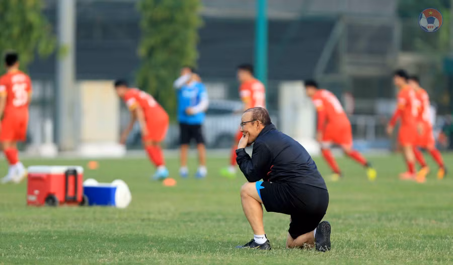 HLV Park Hang-seo bớt đi nỗi lo. Ảnh: VFF