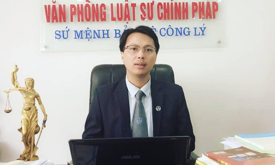  LS Đặng Văn Cường - Trưởng Văn phòng Luật sư Chính pháp, Đoàn Luật sư TP.Hà Nội. Ảnh TV