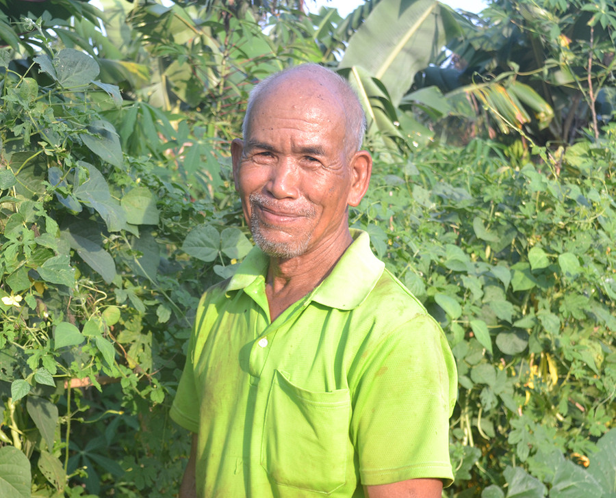 Ông Puih Bum. Ảnh: Hoàng Cư Ông Puih Bum. Ảnh: Hoàng Cư