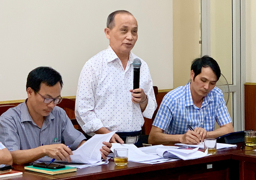  Phó Giáo sư-Tiến sĩ Nguyễn Danh-Chủ tịch Liên hiệp các Hội Khoa học và Kỹ thuật tỉnh-cho rằng, cần chú trọng thêm việc phát triển hạ tầng viễn thông. Ảnh: H.D