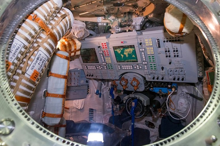 Nga rao bán Soyuz MS-08. Ảnh: Glavkosmos