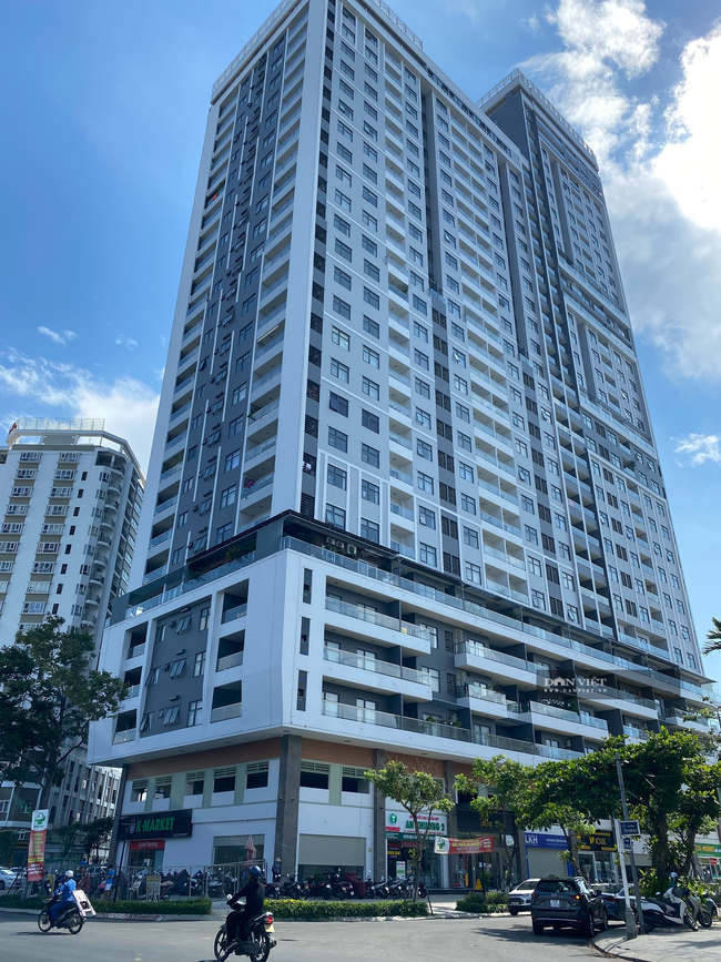 Dự án Monarchy dù chưa được phép bán nhưng thực tế đã có hàng trăm người vào ở. Ảnh: Đình Thiên