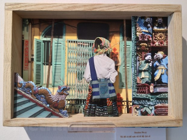 "Tôi đến từ đất nước với bề dày lịch sử." (Ảnh: Minh Thu/Vietnam+)