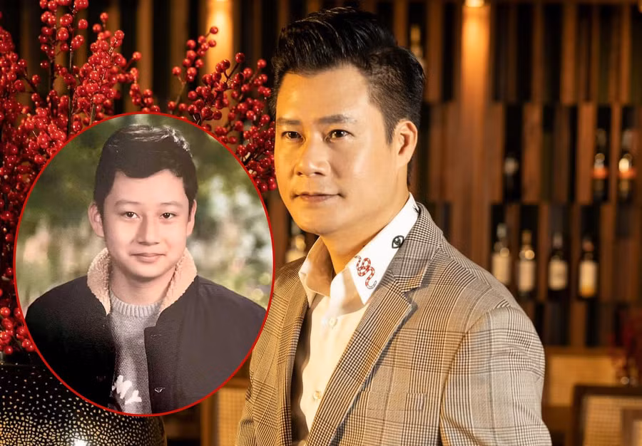 Nam ca sĩ thường lấy con trai làm động lực để phấn đấu trong cuộc sống. ẢNH: FBNV