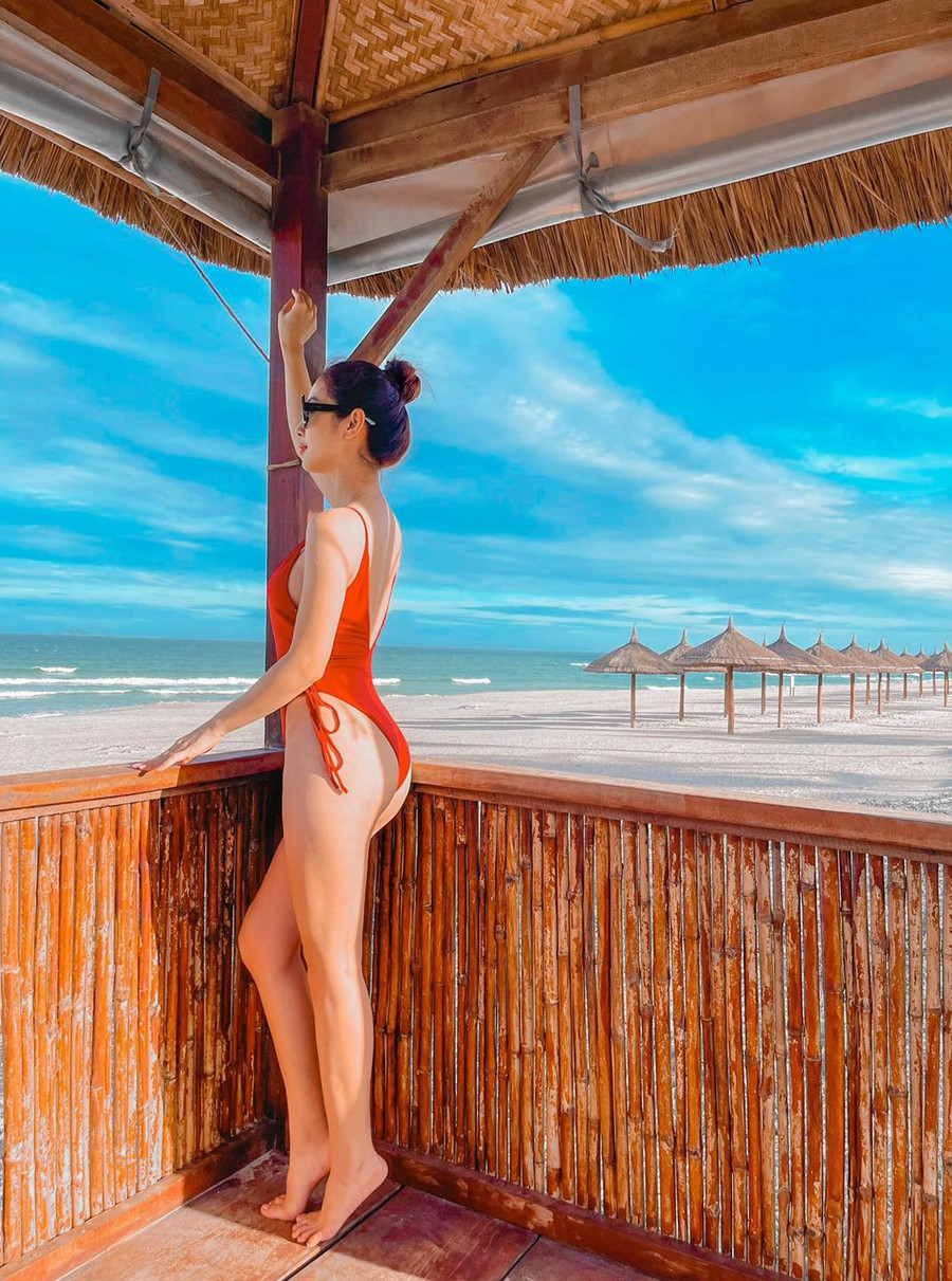 Jennifer Phạm nhanh chóng lấy lại vóc dáng nóng bỏng sau khi sinh con. ẢNH: FBNV