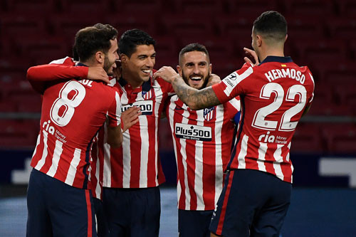 Atletico Madrid đang có ưu thế không nhỏ trong cuộc đua vô địch La Liga Ảnh: REUTERS