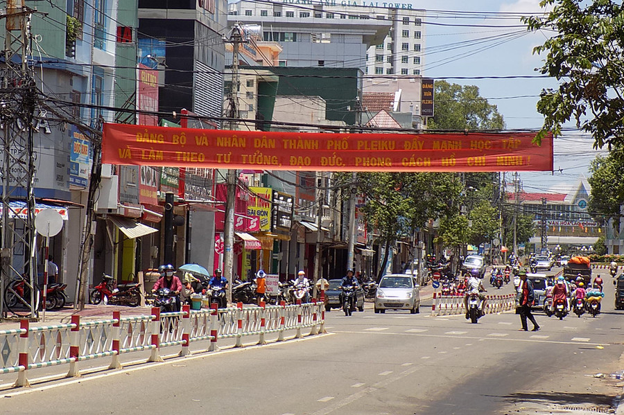 Một góc trung tâm Phường Hội Thương. Ảnh: Thanh Nhật Một góc trung tâm Phường Hội Thương. Ảnh: Thanh Nhật