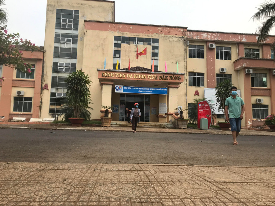 Bệnh viện đa khoa tỉnh Đắk Nông. ẢNH: THANH QUÂN Bệnh viện đa khoa tỉnh Đắk Nông. ẢNH: THANH QUÂN