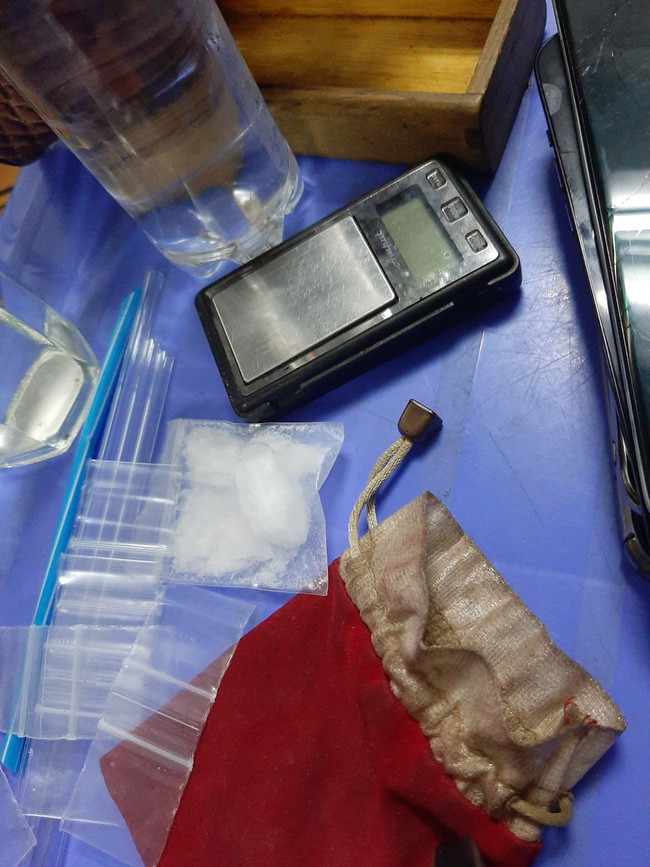 Số ma túy được công an thu giữ. Số ma túy được công an thu giữ.