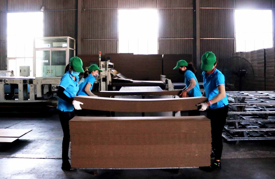 Công ty đang tạo việc làm thường xuyên cho 154 lao động