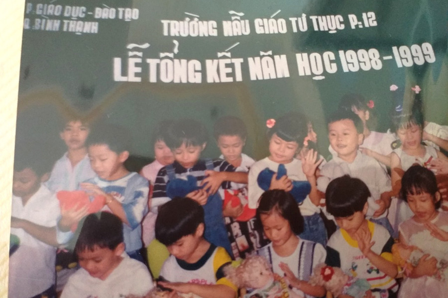 Trường mẫu giáo dạy giáo dục hòa nhập cho trẻ khiếm thính, bị hội chứng Down của cô Dung tại Q.Bình Thạnh. ẢNH: NHÂN VẬT CUNG CẤP