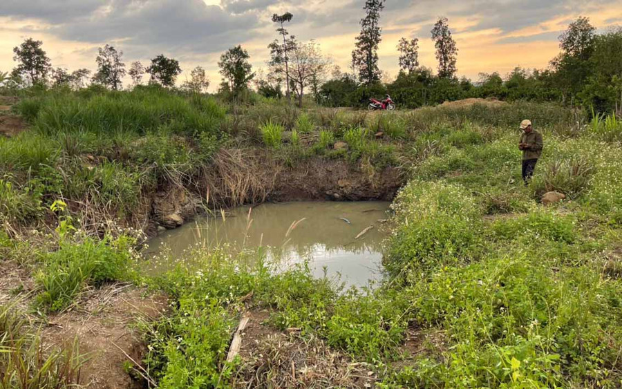 Nơi xảy ra vụ đuối nước thương tâm. Ảnh: Hà Phương