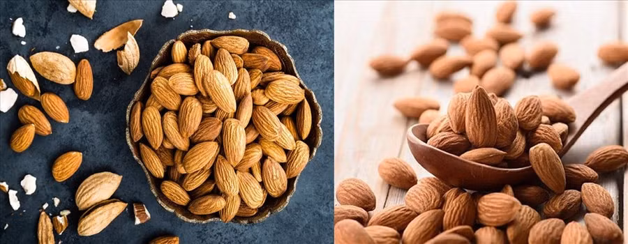 Hạnh nhân cung cấp chất dinh dưỡng có lợi cho sức khỏe. Ảnh minh họa: N.A