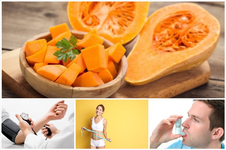 Bí đỏ giàu Vitamin E, chúng đã được chứng minh là làm giảm các yếu tố nguy cơ của bệnh tim mạch, chống ung thư. Đồ hoạ: Minh Thư