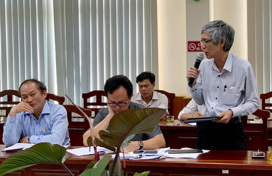 Ông Nguyễn Ngọc Hùng-Giám đốc Sở Thông tin và Truyền thông cho rằng cần tập trung thêm mục tiêu xây dựng chính quyền số, kinh tế số, xã hội số. Ảnh: Hà Duy