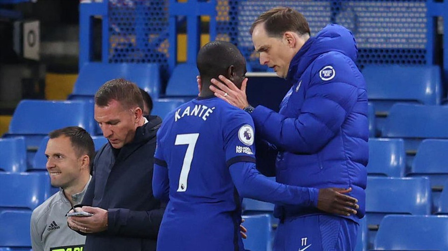 Tuchel có thể mất Kante ở trận đấu quan trọng nhất. Ảnh: AFP.