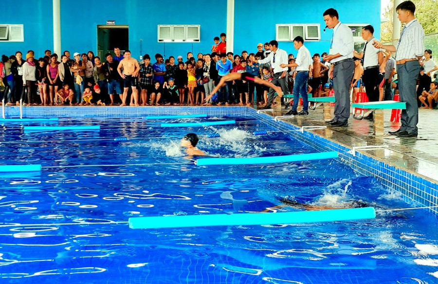3. Giải bơi học sinh của huyện Chư Sê năm 2020