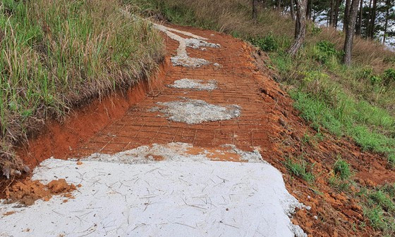 Một đoạn đường đang làm dang dở