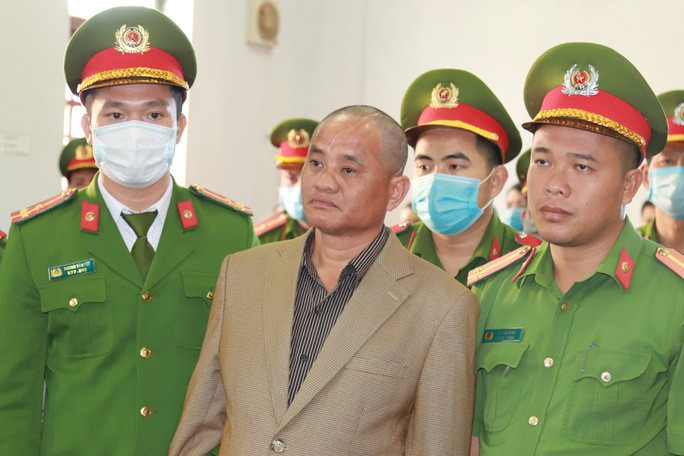 Bị cáo Đỗ Văn Minh tại phiên tòa sơ thẩm Bị cáo Đỗ Văn Minh tại phiên tòa sơ thẩm