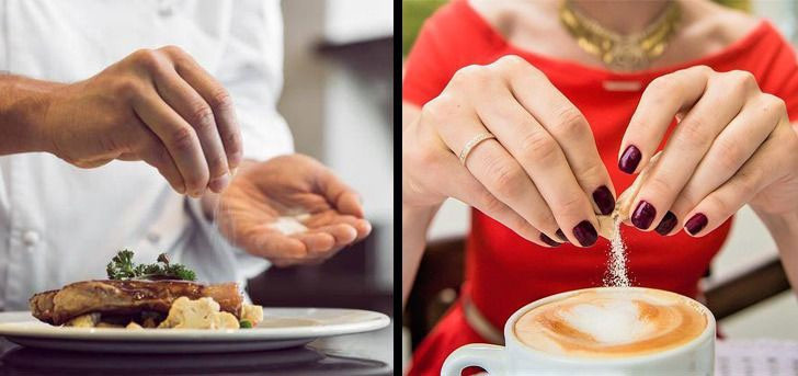 Ăn mặn hoặc ăn uống nhiều đồ ngọt đều hại thận. Ảnh: SHUTTERSTOCK