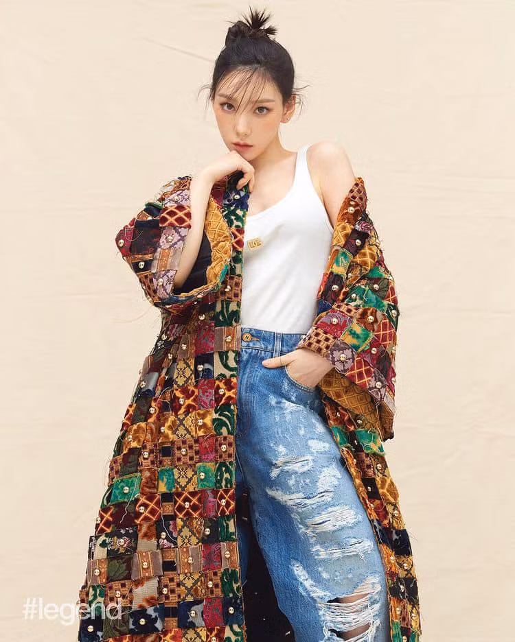 Gà cưng nhà SM sở hữu ngoại hình thon gọn và đặc biệt là vòng eo nhỏ nhắn, giúp cô dễ dàng phù hợp với nhiều kiểu trang phục. ẢNH: INSTAGRAM NV