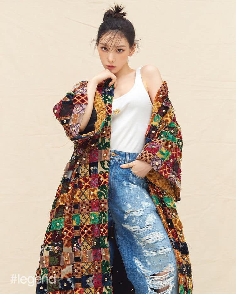 Gà cưng nhà SM sở hữu ngoại hình thon gọn và đặc biệt là vòng eo nhỏ nhắn, giúp cô dễ dàng phù hợp với nhiều kiểu trang phục. ẢNH: INSTAGRAM NV