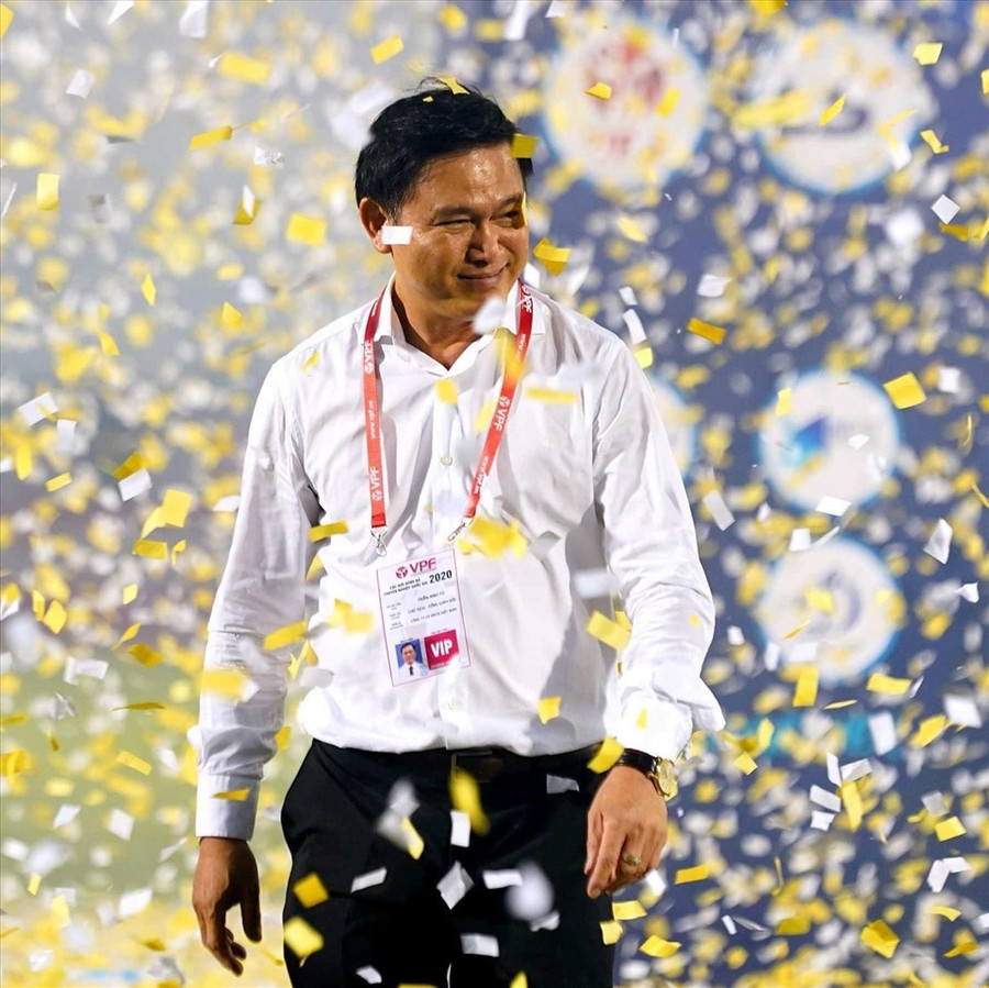 Ông Trần Anh Tú có thêm dấu ấn với Futsal Việt Nam. Ảnh: NVCC