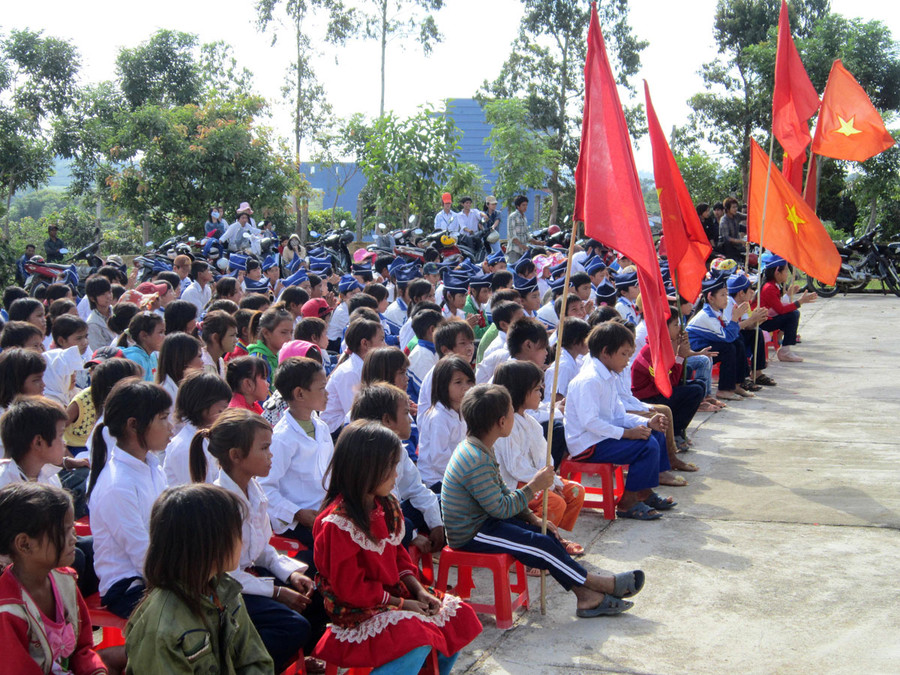 Quang cảnh lễ phát động. Ảnh: Hồng Thi