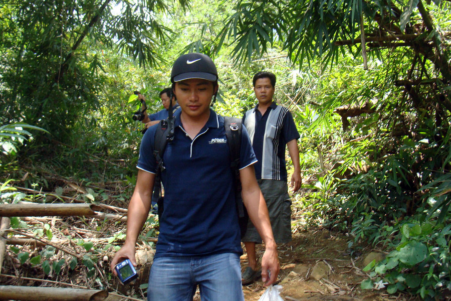 Khu vực rừng lồ ô nơi thủy điện Đồng Nai 6 sẽ dâng nước. Ảnh: Nguyễn Thịnh