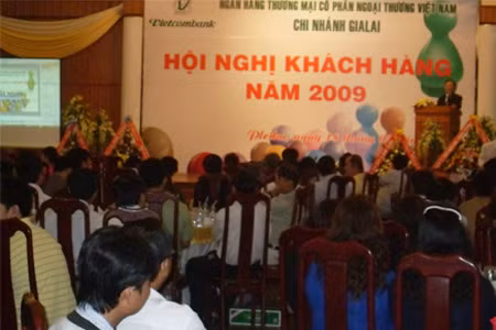 Chi nhánh VCB Gia Lai: Hội nghị khách hàng ảnh 1 Ảnh: Thảo Nguyên