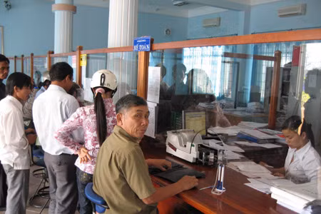 Phòng Giao dịch Chi nhánh Ngân hàng Nông nghiệp và PTNT huyện Ia Pa. Ảnh: Đức Phương