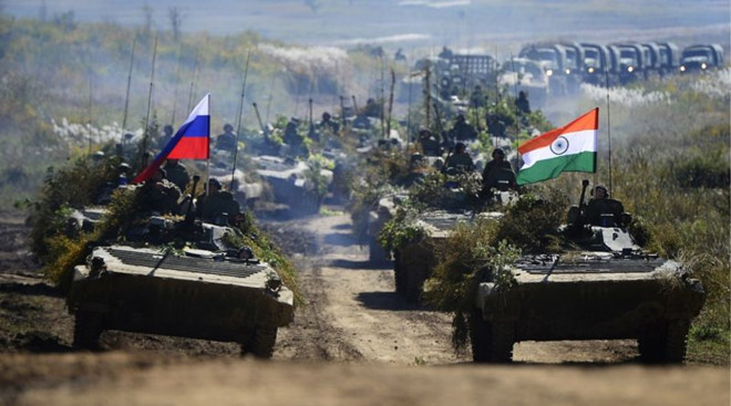 Nga và Ấn Độ tổ chức cuộc tập trận chung “Indra