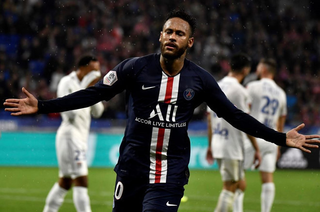 Neymar tháo chạy khỏi PSG vì sợ Covid-19. AFP