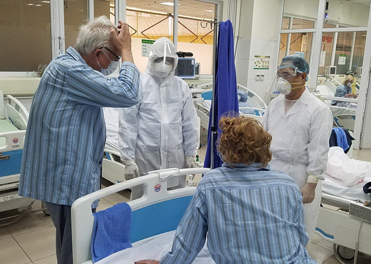 Hầu hết bệnh nhân mắc Covid-19 có sức khoẻ ổn định - Ảnh: Tuấn Dũng Hầu hết bệnh nhân mắc Covid-19 có sức khoẻ ổn định - Ảnh: Tuấn Dũng