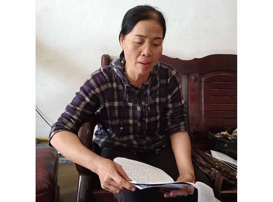 Bà Nguyễn Thị Mạc. Ảnh Hoàng Cư