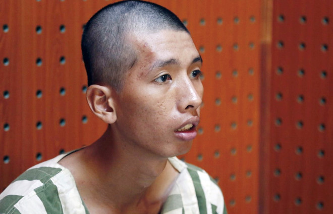 Nghi phạm Huy tại cơ quan điều tra - Ảnh: Công an cung cấp Nghi phạm Huy tại cơ quan điều tra - Ảnh: Công an cung cấp